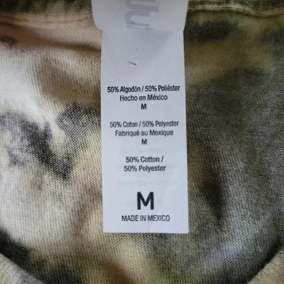 Mama Graphic Tee, Tultex Brand Women's Size Medium, Olive Green Bleached - Picture 4 of 5